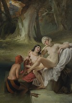 Hayez, Francesco - Bathsheba at Her Bath