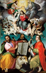Passerotti (Passarotti), Bartolomeo - The Coronation of the Virgin