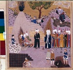 Iranian master - An old man faithful to Imam Ali jumps over fire