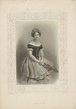 Chalon, Alfred Edward - Ballet dancer Carlotta Grisi (1819-1899)