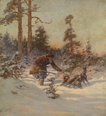 Tichmenev, Evgeny Alexandrovich - Hunting Scene 