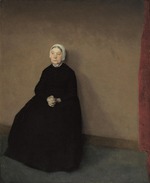 Hammershøi, Vilhelm - An old woman 