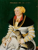 Asper, Hans - Portrait of Cleophea Holzhalb, née Krieg von Bellikon 