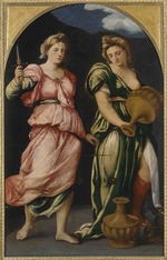Veronese (de' Pitati), Bonifacio - Justice and Temperance