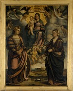 Dal Toso, Girolamo - Madonna and Child between the saints Catherine and Apollonia