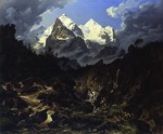 Biermann, Karl Eduard - The Wetterhorn