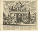 Anonymous - Investment schemes: Memorial arch erected at the burial place of ruined shareholders