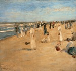 Liebermann, Max - Beach at Noordwijk