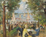 Liebermann, Max - Garden restaurant at the Havel