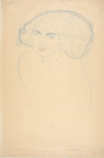 Klimt, Gustav - Head of a Woman