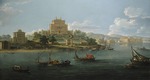 Anesi, Paolo - View of the Villa Costaguti and Villa Pamphilj Between Anzio and Nettuno