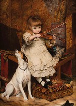 Barber, Charles Burton - The little violinist 