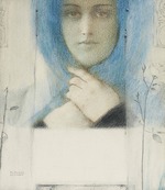Khnopff, Fernand - Clématis
