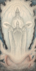 Delville, Jean - Study for the Kumaras