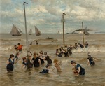 Thoren, Otto von - Bathing by the sea