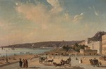 Carelli, Consalvo (Gonsalvo) - View of the gardens of Villa Reale, Naples