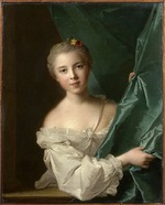 Nattier, Jean-Marc - Portrait of Eleonore Louise de Berville, marquise de Hallay-Coetquen