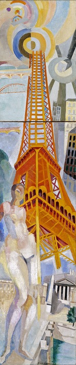 Delaunay, Robert - La Ville de Paris, la Femme et la Tour Eiffel