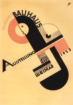 Schmidt, Joost - Bauhaus exhibition. Postcard