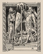 Rethel, Alfred - Die Nibelungen. How Sir Dietrich's Men Were All Slain