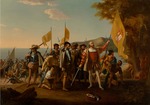 Vanderlyn, John, after - The Landing of Columbus 