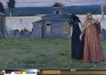 Nesterov, Mikhail Vasilyevich - In a secluded monastery (Sisters)