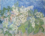 Gogh, Vincent, van - Branches de marronniers en fleur