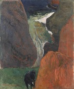 Gauguin, Paul Eugéne Henri - Marine avec vache
