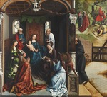 Orley, Bernaert, van - Virgin and Child adored by Saint Martin