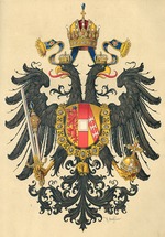 Ströhl, Hugo Gerard - Small coat of arms of the Empire of Austria