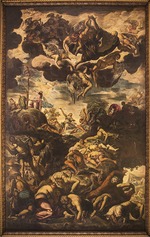 Tintoretto, Jacopo - The Erection of the Brazen Serpent