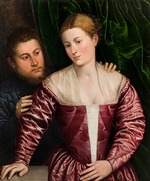 Bordone, Paris - Double Portrait of a Venetian Woman and her Cavalier