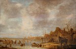 Ostade, Isaac van - A winter day outside Haarlem