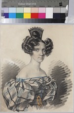 Hampeln, Carl, von - Portrait of Olga Nikolaevna Talyzina, née Zubova (1803-1882)