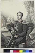 Hampeln, Carl, von - Portrait of Alexander Ivanovich Germann