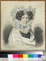 Hampeln, Carl, von - Portrait of Sofia Kharitonovna Mudrova (1786-1833)