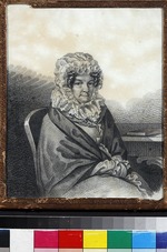 Hampeln, Carl, von - Portrait of Kleopatra Petrovna Nashchokina (1767-1828), née Nelidova