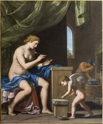 Stella, Jacques - Vulcan forging the arrows for Cupid