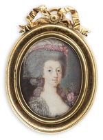 Høyer, Cornelius - Portrait of Sophia Magdalena of Denmark (1746-1813), Queen of Sweden