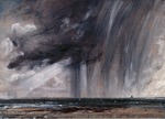 Constable, John - Rainstorm over the Sea 