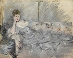 Morisot, Berthe - Woman in grey reclining