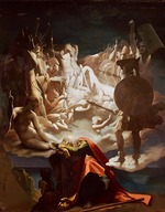 Ingres, Jean Auguste Dominique - The Dream of Ossian