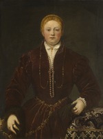 Tintoretto, Jacopo - Portrait of a Young Lady