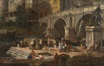 Carlevaris, Luca - View of a river port