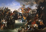 Krafft, Johann Peter - The Defense of Sziget against the Turks by Nicholas Zrinsky