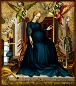 Anonymous - Mary at the Spinning Wheel from Güssing 