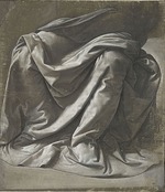 Leonardo da Vinci - Drapery for a Seated Figure