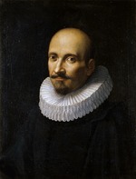 Leoni, Ottavio Maria - Portrait of Marcello Provenzale 1575-1639