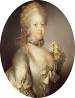 Als, Peder - Portrait of Caroline Matilda of Great Britain (1751-1775), Queen of Denmark