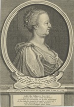 Desrochers, Étienne-Jehandier - Portrait of Anne Dacier née Le Fèvre (1647-1720) 